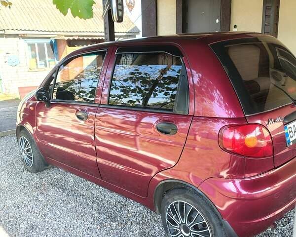 Червоний Деу Матіз, об'ємом двигуна 0.8 л та пробігом 81 тис. км за 2400 $, фото 3 на Automoto.ua