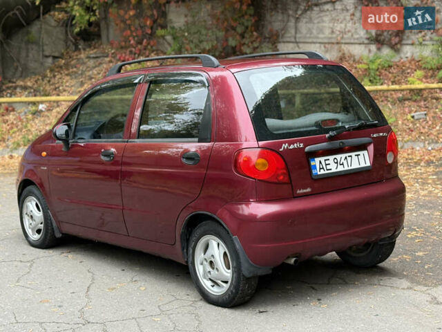 Красный Дэу Матиз, объемом двигателя 0.8 л и пробегом 131 тыс. км за 2800 $, фото 5 на Automoto.ua