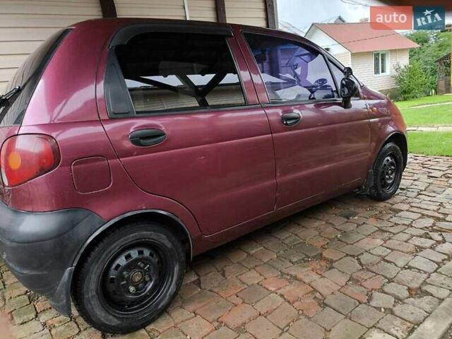 Красный Дэу Матиз, объемом двигателя 0.8 л и пробегом 95 тыс. км за 1600 $, фото 8 на Automoto.ua