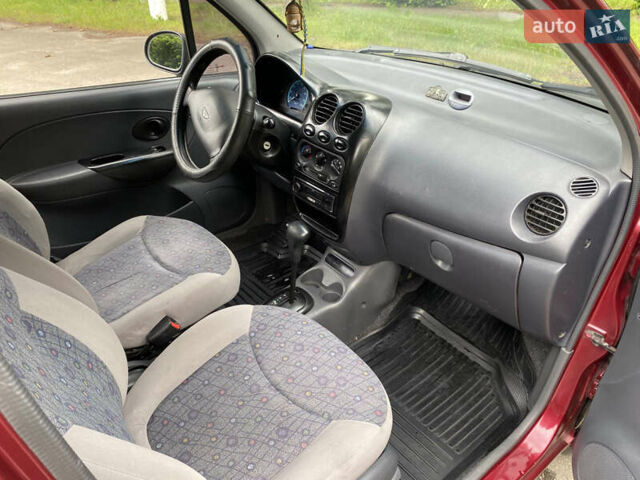 Красный Дэу Матиз, объемом двигателя 0.8 л и пробегом 123 тыс. км за 3200 $, фото 33 на Automoto.ua