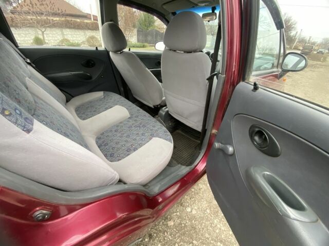 Красный Дэу Матиз, объемом двигателя 0.8 л и пробегом 100 тыс. км за 1800 $, фото 11 на Automoto.ua