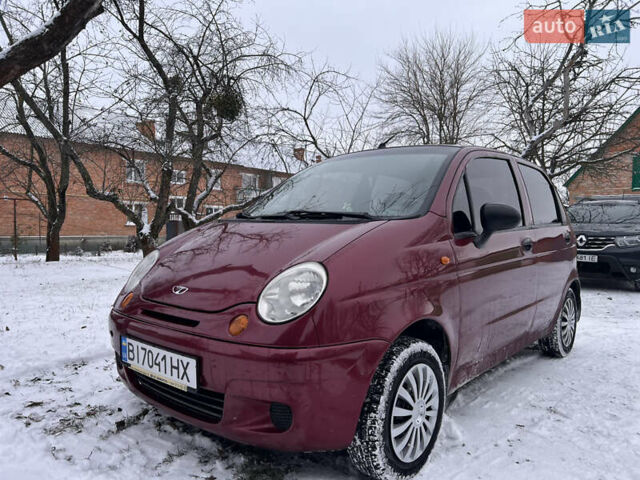 Червоний Деу Матіз, об'ємом двигуна 0.8 л та пробігом 133 тис. км за 2500 $, фото 1 на Automoto.ua