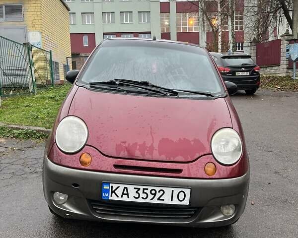 Красный Дэу Матиз, объемом двигателя 0.8 л и пробегом 165 тыс. км за 1700 $, фото 8 на Automoto.ua