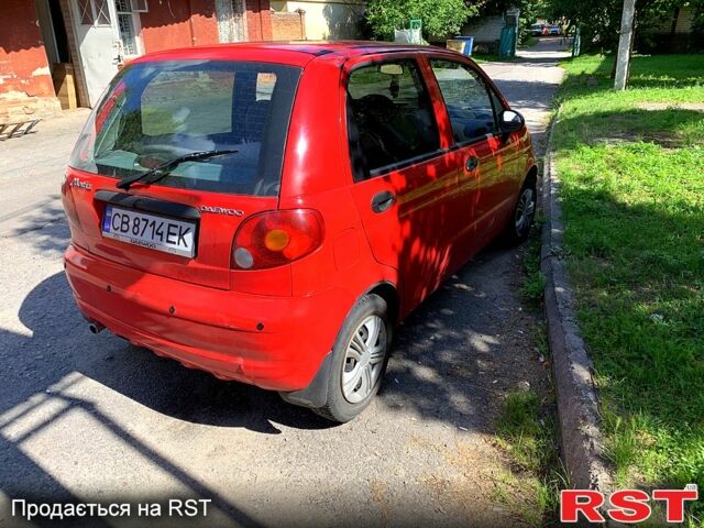 Дэу Матиз 2008 в Чернигове на Automoto.ua Красный Дэу Матиз, объемом двигателя 0.8 л и пробегом 105 тыс. км за 1400 $, фото 4 на Automoto.ua