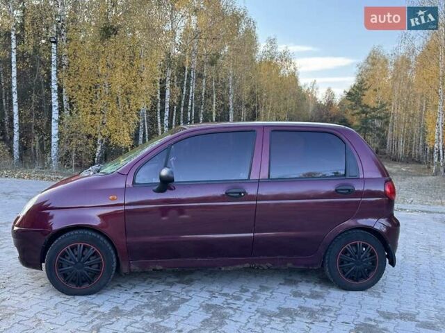 Красный Дэу Матиз, объемом двигателя 0.8 л и пробегом 140 тыс. км за 2800 $, фото 9 на Automoto.ua
