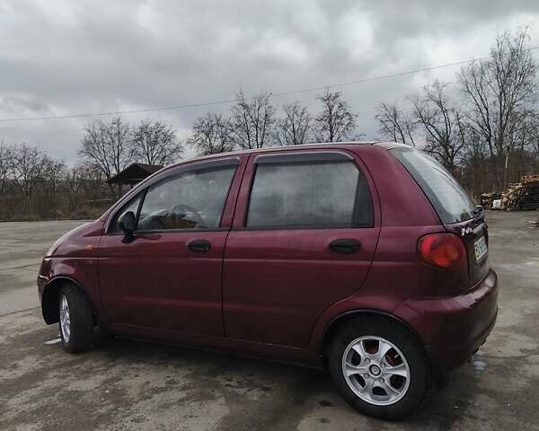 Червоний Деу Матіз, об'ємом двигуна 0.8 л та пробігом 186 тис. км за 2200 $, фото 3 на Automoto.ua