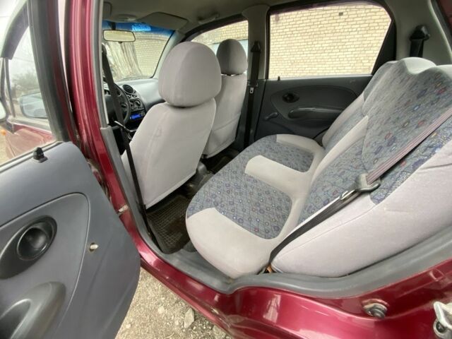 Красный Дэу Матиз, объемом двигателя 0.8 л и пробегом 100 тыс. км за 1800 $, фото 12 на Automoto.ua