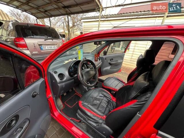 Червоний Деу Матіз, об'ємом двигуна 0.8 л та пробігом 135 тис. км за 3000 $, фото 2 на Automoto.ua