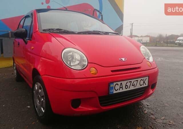 Красный Дэу Матиз, объемом двигателя 0.8 л и пробегом 86 тыс. км за 2800 $, фото 1 на Automoto.ua