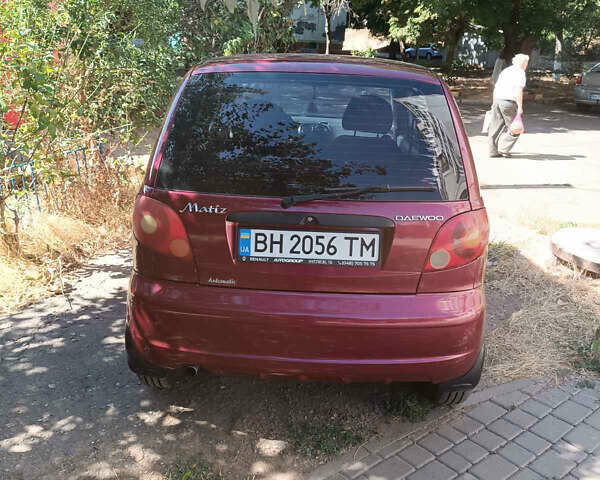 Красный Дэу Матиз, объемом двигателя 0.8 л и пробегом 48 тыс. км за 2999 $, фото 2 на Automoto.ua