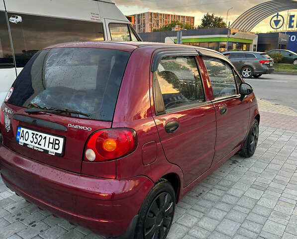 Червоний Деу Матіз, об'ємом двигуна 0.8 л та пробігом 135 тис. км за 2000 $, фото 11 на Automoto.ua