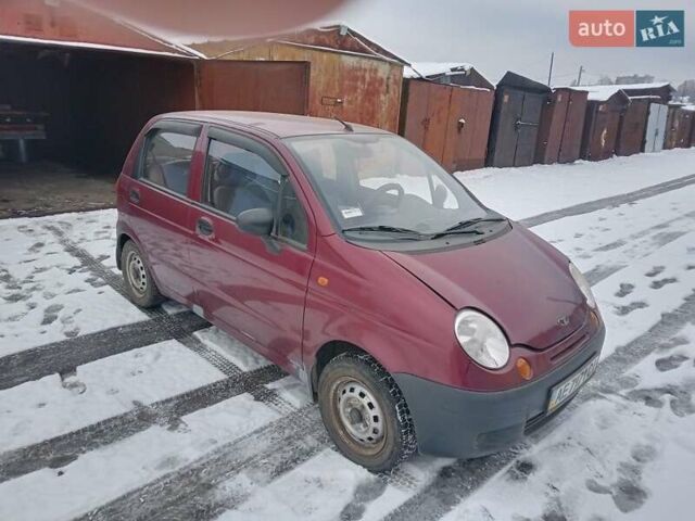 Червоний Деу Матіз, об'ємом двигуна 0.8 л та пробігом 62 тис. км за 2600 $, фото 1 на Automoto.ua