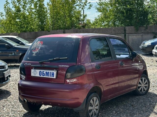Червоний Деу Матіз, об'ємом двигуна 0.8 л та пробігом 124 тис. км за 1700 $, фото 3 на Automoto.ua