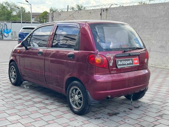 Красный Дэу Матиз, объемом двигателя 0.8 л и пробегом 95 тыс. км за 2740 $, фото 2 на Automoto.ua