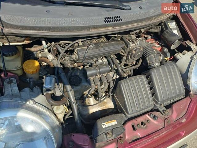 Красный Дэу Матиз, объемом двигателя 0.8 л и пробегом 137 тыс. км за 2200 $, фото 13 на Automoto.ua