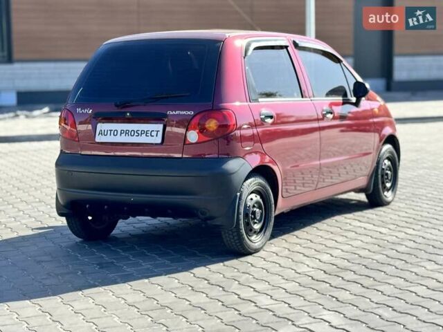 Червоний Деу Матіз, об'ємом двигуна 0.8 л та пробігом 47 тис. км за 3000 $, фото 5 на Automoto.ua