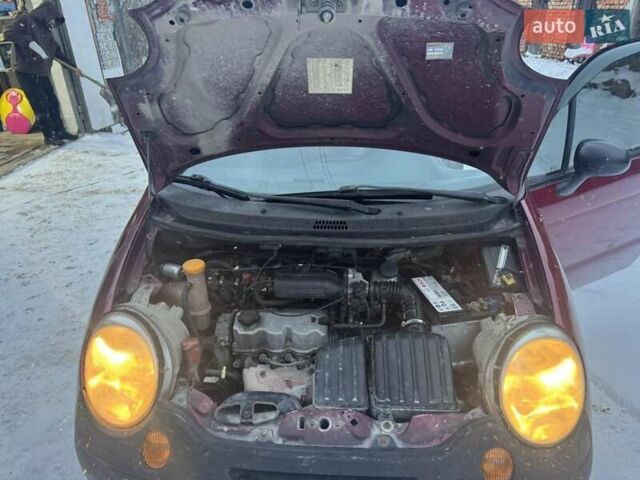 Червоний Деу Матіз, об'ємом двигуна 0.8 л та пробігом 380 тис. км за 1350 $, фото 13 на Automoto.ua