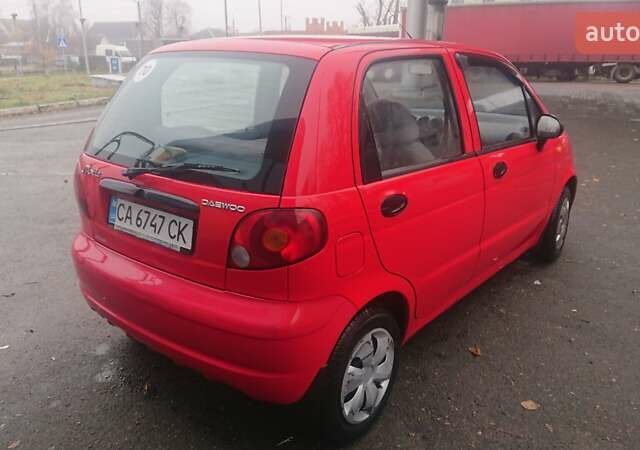 Красный Дэу Матиз, объемом двигателя 0.8 л и пробегом 86 тыс. км за 2800 $, фото 5 на Automoto.ua