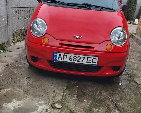 Красный Дэу Матиз, объемом двигателя 0.8 л и пробегом 156 тыс. км за 2200 $, фото 3 на Automoto.ua