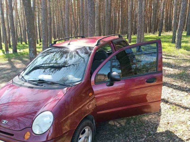 Красный Дэу Матиз, объемом двигателя 0.8 л и пробегом 77 тыс. км за 3600 $, фото 6 на Automoto.ua