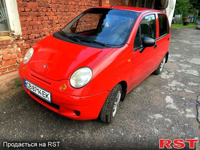 Дэу Матиз 2008 в Чернигове на Automoto.ua Красный Дэу Матиз, объемом двигателя 0.8 л и пробегом 105 тыс. км за 1400 $, фото 1 на Automoto.ua