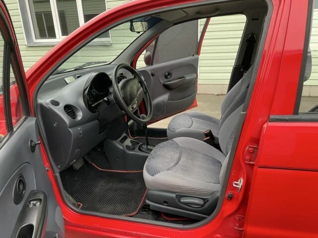 Красный Дэу Матиз, объемом двигателя 0.8 л и пробегом 92 тыс. км за 2650 $, фото 4 на Automoto.ua