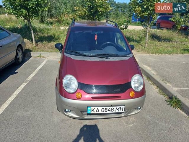 Красный Дэу Матиз, объемом двигателя 0.8 л и пробегом 137 тыс. км за 2200 $, фото 1 на Automoto.ua