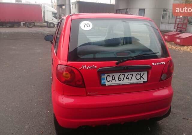 Красный Дэу Матиз, объемом двигателя 0.8 л и пробегом 86 тыс. км за 2800 $, фото 6 на Automoto.ua