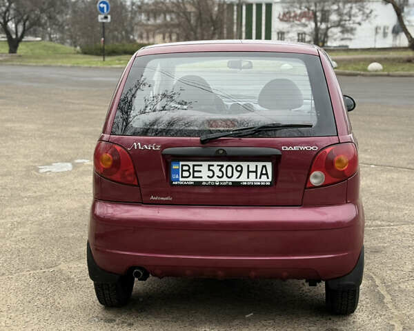 Червоний Деу Матіз, об'ємом двигуна 0.8 л та пробігом 82 тис. км за 3350 $, фото 7 на Automoto.ua