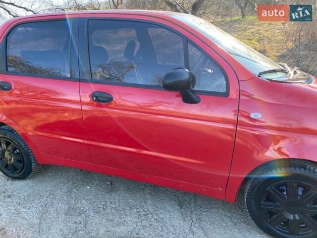 Красный Дэу Матиз, объемом двигателя 0.8 л и пробегом 103 тыс. км за 2550 $, фото 16 на Automoto.ua