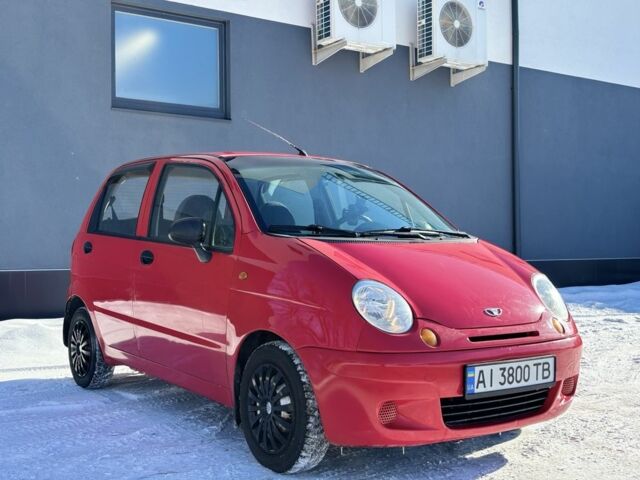 Красный Дэу Матиз, объемом двигателя 0.8 л и пробегом 120 тыс. км за 2650 $, фото 4 на Automoto.ua