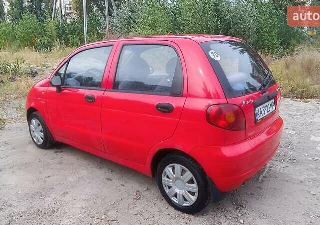 Красный Дэу Матиз, объемом двигателя 0.8 л и пробегом 65 тыс. км за 3100 $, фото 9 на Automoto.ua