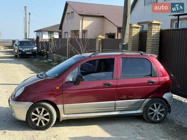 Красный Дэу Матиз, объемом двигателя 0.8 л и пробегом 75 тыс. км за 2499 $, фото 5 на Automoto.ua