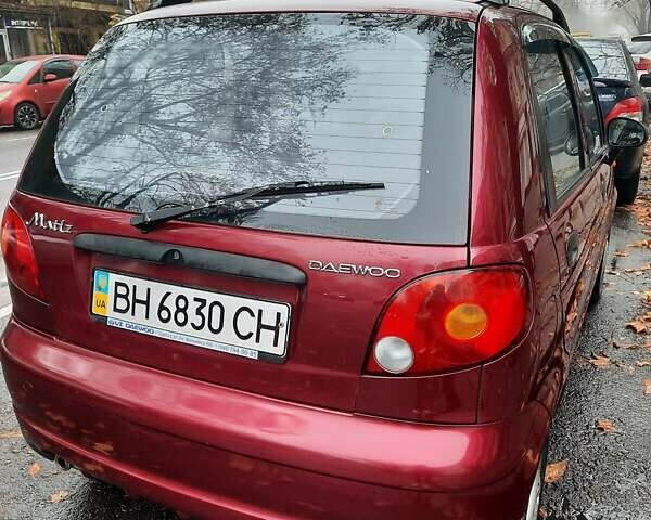 Червоний Деу Матіз, об'ємом двигуна 0.8 л та пробігом 73 тис. км за 2800 $, фото 3 на Automoto.ua