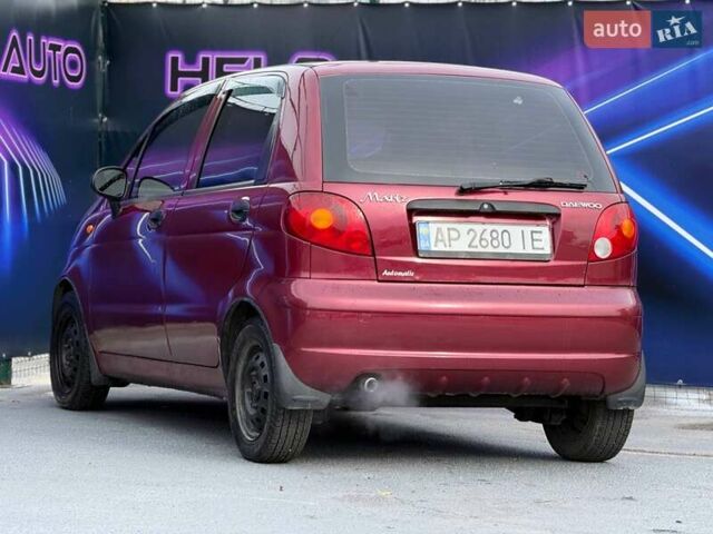 Деу Матіз 2008 у Запоріжжя на Automoto.ua Червоний Деу Матіз, об'ємом двигуна 0.8 л та пробігом 103 тис. км за 3299 $, фото 6 на Automoto.ua