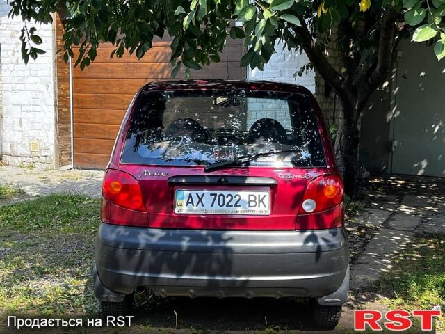 Красный Дэу Матиз, объемом двигателя 0.8 л и пробегом 0 тыс. км за 2100 $, фото 3 на Automoto.ua