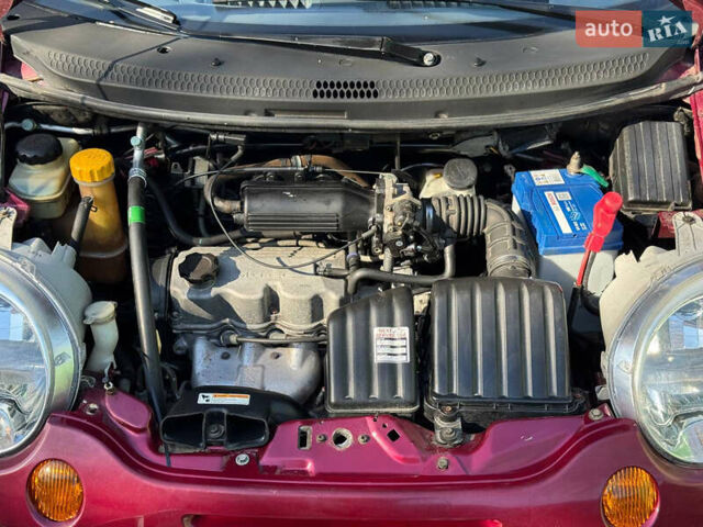 Червоний Деу Матіз, об'ємом двигуна 0.8 л та пробігом 77 тис. км за 2800 $, фото 16 на Automoto.ua