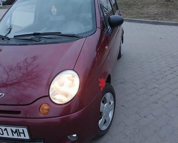 Красный Дэу Матиз, объемом двигателя 0.8 л и пробегом 206 тыс. км за 2100 $, фото 6 на Automoto.ua