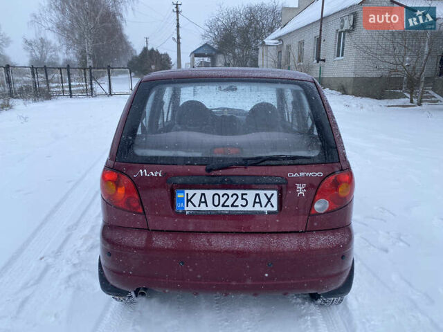 Червоний Деу Матіз, об'ємом двигуна 0.8 л та пробігом 130 тис. км за 2350 $, фото 4 на Automoto.ua