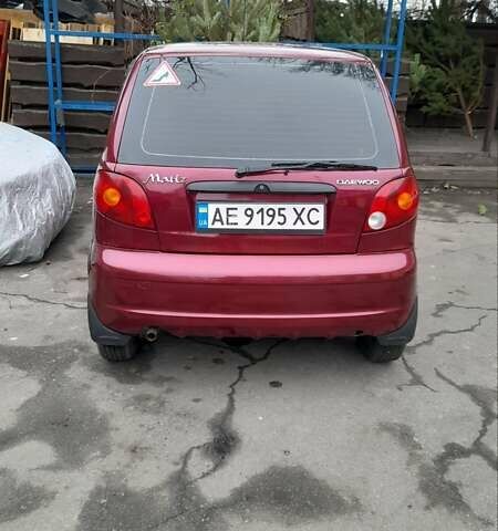 Красный Дэу Матиз, объемом двигателя 0.8 л и пробегом 110 тыс. км за 3750 $, фото 5 на Automoto.ua