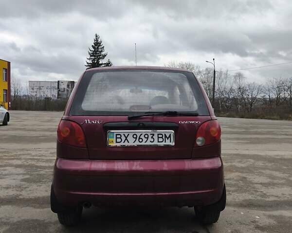 Червоний Деу Матіз, об'ємом двигуна 0.8 л та пробігом 186 тис. км за 2200 $, фото 6 на Automoto.ua