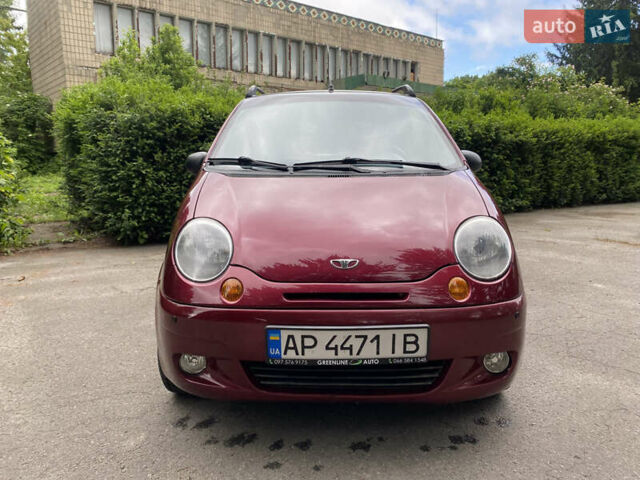 Красный Дэу Матиз, объемом двигателя 0.8 л и пробегом 123 тыс. км за 3200 $, фото 3 на Automoto.ua