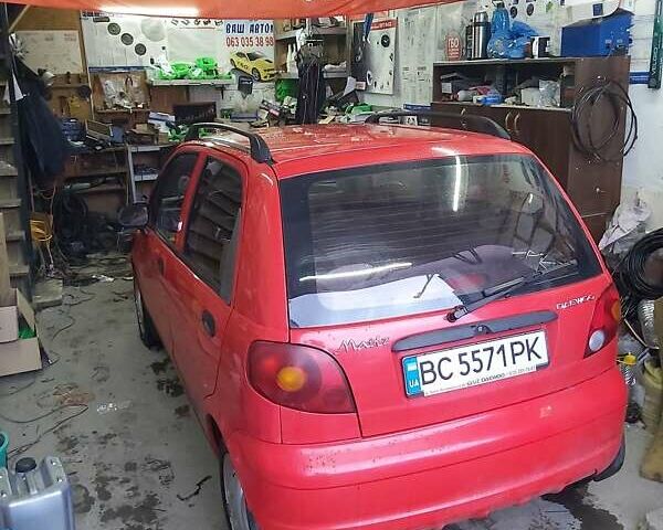 Красный Дэу Матиз, объемом двигателя 0.8 л и пробегом 90 тыс. км за 2800 $, фото 16 на Automoto.ua