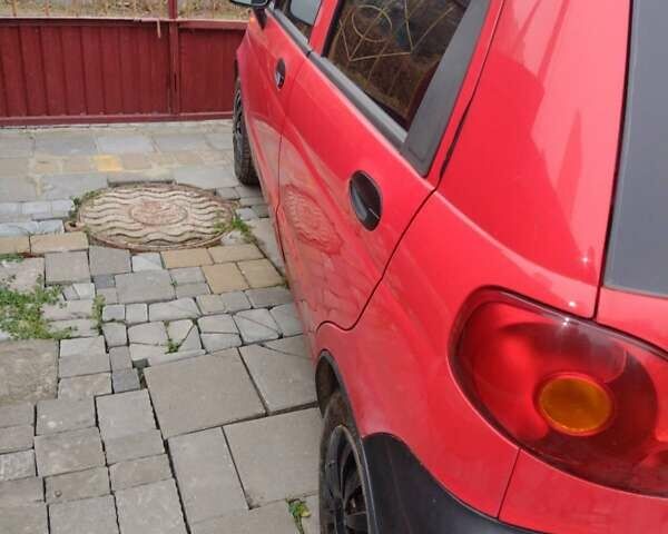 Червоний Деу Матіз, об'ємом двигуна 0.8 л та пробігом 105 тис. км за 1350 $, фото 2 на Automoto.ua