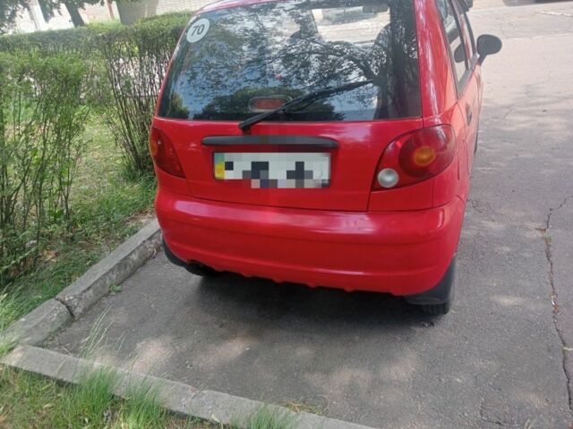 Червоний Деу Матіз, об'ємом двигуна 0.8 л та пробігом 48 тис. км за 2599 $, фото 1 на Automoto.ua