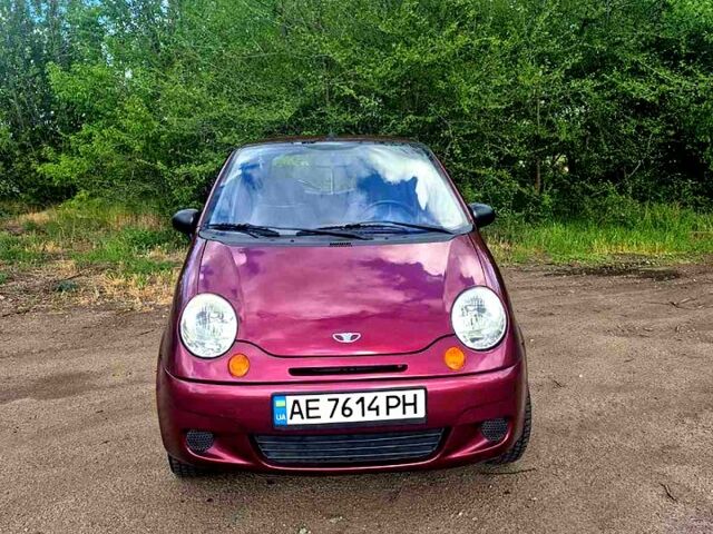 Красный Дэу Матиз, объемом двигателя 0.8 л и пробегом 105 тыс. км за 2800 $, фото 5 на Automoto.ua