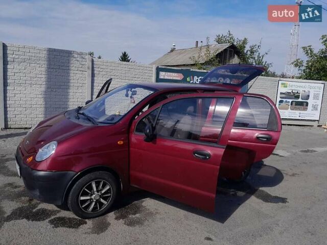 Красный Дэу Матиз, объемом двигателя 0.8 л и пробегом 94 тыс. км за 2900 $, фото 13 на Automoto.ua