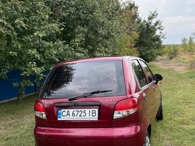 Красный Дэу Матиз, объемом двигателя 0.8 л и пробегом 41 тыс. км за 3000 $, фото 2 на Automoto.ua