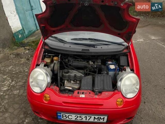 Красный Дэу Матиз, объемом двигателя 0.8 л и пробегом 141 тыс. км за 2950 $, фото 8 на Automoto.ua