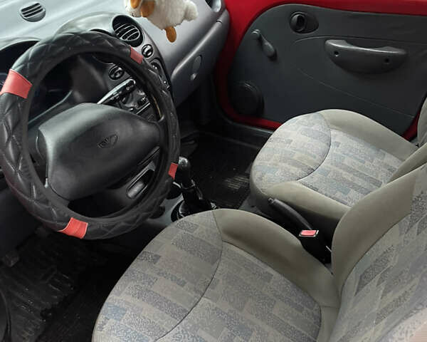 Красный Дэу Матиз, объемом двигателя 0.8 л и пробегом 103 тыс. км за 2400 $, фото 13 на Automoto.ua